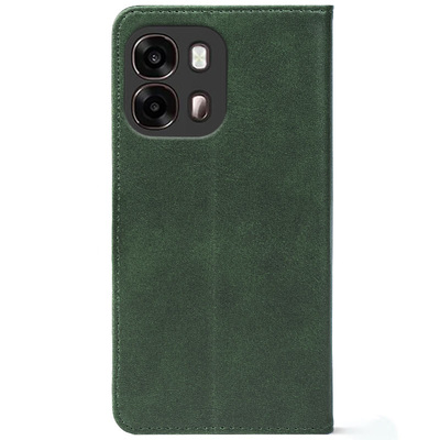 Чохол-книжка Crazy Horse Clasic для OPPO A6s 4G Dark Green (Strong)