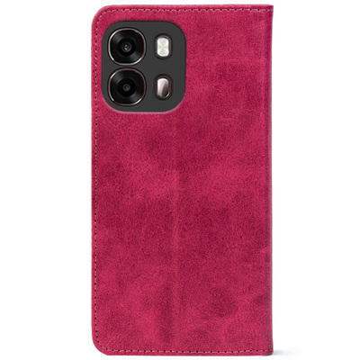 Чохол-книжка Crazy Horse Clasic для OPPO A6s 4G Magenta (Strong)