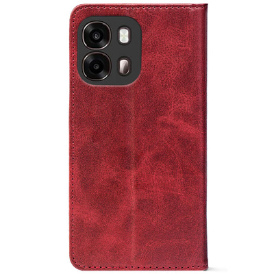 Чохол-книжка Crazy Horse Clasic для OPPO A6s 4G Red Wine (Strong)