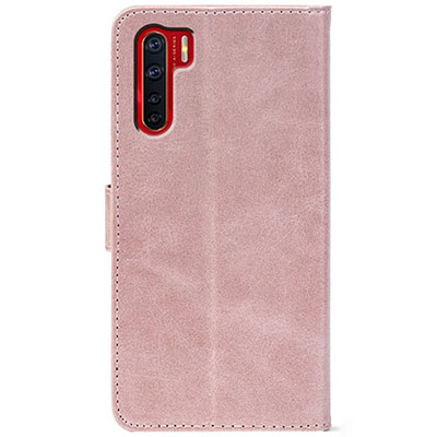 Чохол-книжка Crazy Horse Clasic для Oppo A91 Rose Gold (Front)