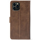 Чохол-книжка Crazy Horse Clasic для Oukitel C21 Pro Brown (Front)