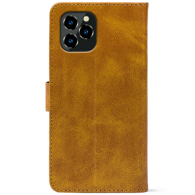 Чохол-книжка Crazy Horse Clasic для Oukitel C21 Pro Camel (Front)