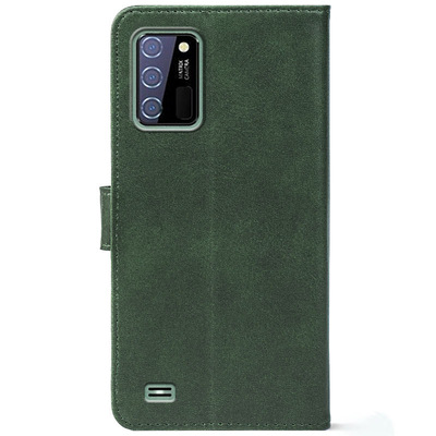 Чохол-книжка Crazy Horse Clasic для Oukitel C25 Dark Green (Front)