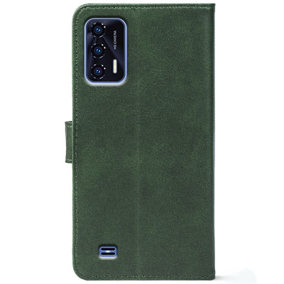 Чохол-книжка Crazy Horse Clasic для Oukitel C31 Dark Green (Front)