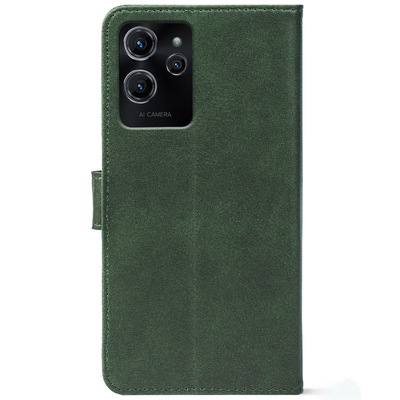 Чохол-книжка Crazy Horse Clasic для Oukitel C32 Dark Green (Front)