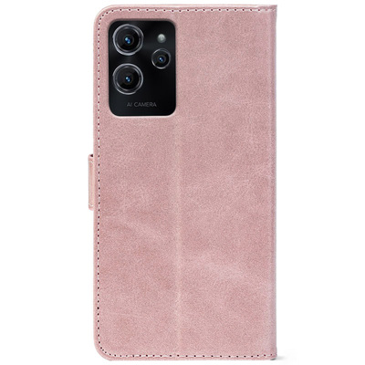 Чохол-книжка Crazy Horse Clasic для Oukitel C32 Rose Gold (Front)