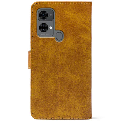 Чохол-книжка Crazy Horse Clasic для Oukitel C33 Camel (Front)