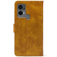 Чохол-книжка Crazy Horse Clasic для Oukitel C33 Camel (Front)