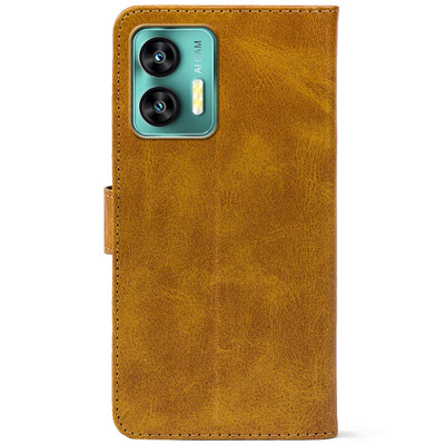 Чохол-книжка Crazy Horse Clasic для Oukitel C36 Camel (Front)