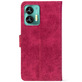 Чохол-книжка Crazy Horse Clasic для Oukitel C36 Magenta (Front)