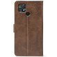 Чохол-книжка Crazy Horse Clasic для Poco C40 Brown (Front)