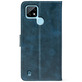 Чохол-книжка Crazy Horse Clasic для Realme C21 Dark Blue (Front)