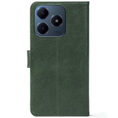 Чохол-книжка Crazy Horse Clasic для Realme C63 4G Dark Green (Front)