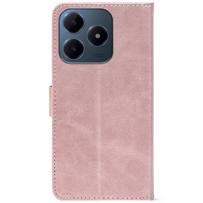 Чохол-книжка Crazy Horse Clasic для Realme C63 4G Rose Gold (Front)