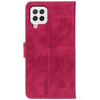 Чохол-книжка Crazy Horse Clasic для Samsung Galaxy A22 (A225) Magenta (Front)