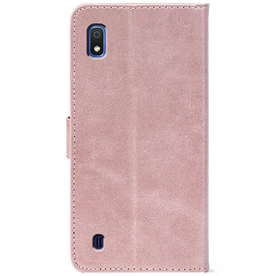 Чохол-книжка Crazy Horse Clasic для Samsung Galaxy A10 (A105) Rose Gold (Front)