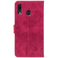 Чохол-книжка Crazy Horse Clasic для Samsung Galaxy A20 (A205) Magenta (Front)