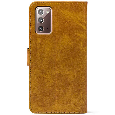 Чохол-книжка Crazy Horse Clasic для Samsung Galaxy Note 20 (N980) Camel (Front)