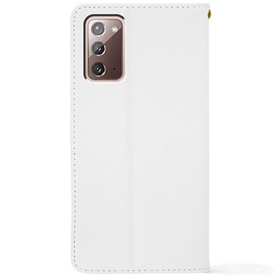 Чохол-книжка Crazy Horse Clasic для Samsung Galaxy Note 20 (N980) White (Strong)