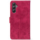 Чохол-книжка Crazy Horse Clasic для Samsung Galaxy S24 Plus Magenta (Front)