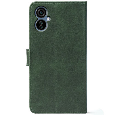 Чохол-книжка Crazy Horse Clasic для Tecno Camon 19 Neo Dark Green (Front)