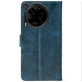 Чохол-книжка Crazy Horse Clasic для Tecno Camon 30 Dark Blue (Front)