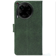 Чохол-книжка Crazy Horse Clasic для Tecno Camon 30 Dark Green (Front)