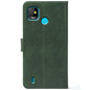 Чохол-книжка Crazy Horse Clasic для Tecno POP 5 Dark Green (Front)