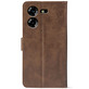 Чохол-книжка Crazy Horse Clasic для Tecno POVA 5 Brown (Front)