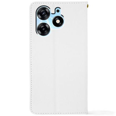 Чохол-книжка Crazy Horse Clasic для Tecno Spark 10 Pro White (Strong)