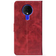 Чохол-книжка Crazy Horse Clasic для Tecno Spark 6 Red Wine (Front)