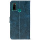 Чохол-книжка Crazy Horse Clasic для Ulefone Note 10 Dark Blue (Front)