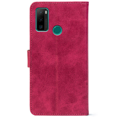 Чохол-книжка Crazy Horse Clasic для Ulefone Note 10P Magenta (Front)