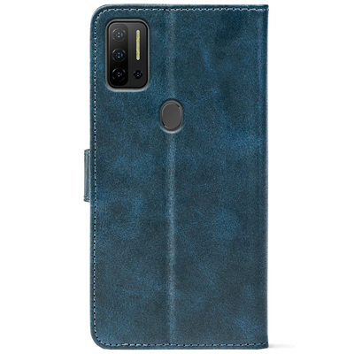 Чохол-книжка Crazy Horse Clasic для Ulefone Note 11P Dark Blue (Front)