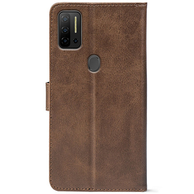 Чохол-книжка Crazy Horse Clasic для Ulefone Note 11P Brown (Front)