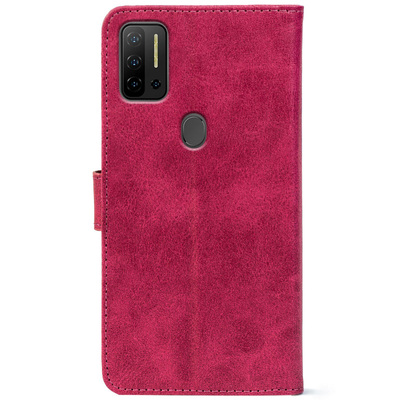 Чохол-книжка Crazy Horse Clasic для Ulefone Note 11P Magenta (Front)