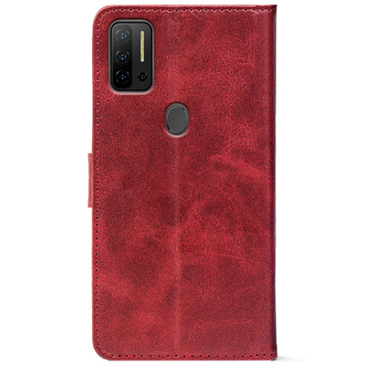 Чохол-книжка Crazy Horse Clasic для Ulefone Note 11P Red Wine (Front)