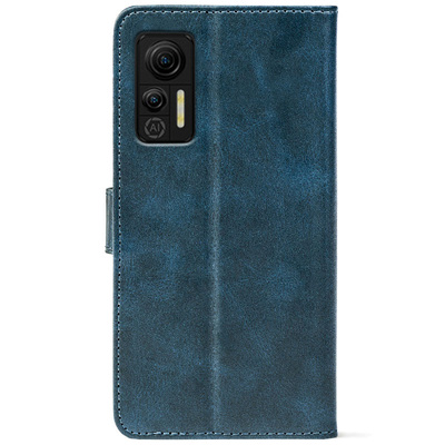 Чохол-книжка Crazy Horse Clasic для Ulefone Note 14 Dark Blue (Front)