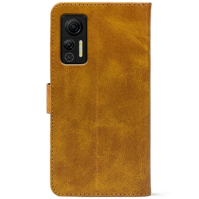 Чохол-книжка Crazy Horse Clasic для Ulefone Note 14 Camel (Front)