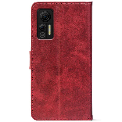 Чохол-книжка Crazy Horse Clasic для Ulefone Note 14 Red Wine (Front)