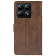 Чохол-книжка Crazy Horse Clasic для Xiaomi 14T Brown (Front)