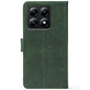 Чохол-книжка Crazy Horse Clasic для Xiaomi 14T Dark Green (Front)