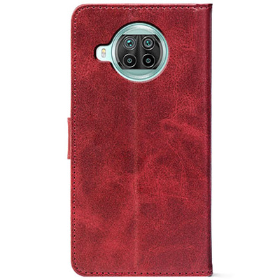 Чохол-книжка Crazy Horse Clasic для Xiaomi Mi 10T Lite Red Wine (Front)