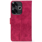 Чохол-книжка Crazy Horse Clasic для Xiaomi Poco F6 Magenta (Front)