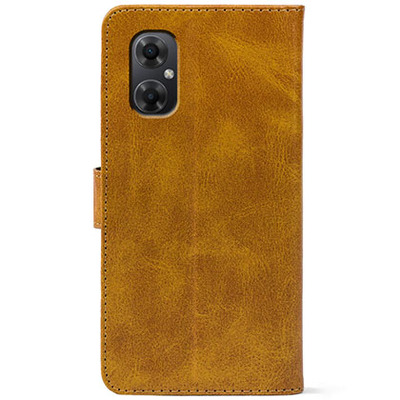 Чохол-книжка Crazy Horse Clasic для Xiaomi Poco M4 5G Camel (Front)