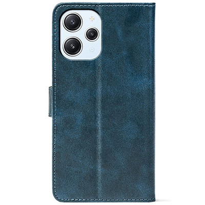 Чохол-книжка Crazy Horse Clasic для Xiaomi Redmi 12 Dark Blue (Front)