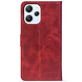 Чохол-книжка Crazy Horse Clasic для Xiaomi Redmi 12 Red Wine (Front)