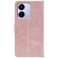 Чохол-книжка Crazy Horse Clasic для Xiaomi Redmi 13C Rose Gold (Front)