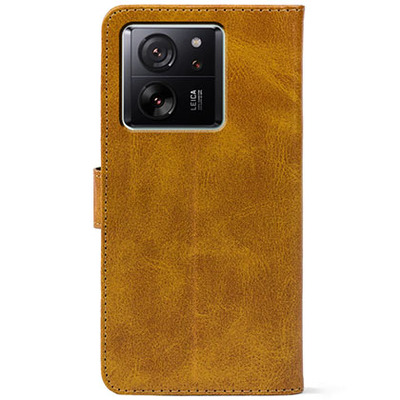 Чохол-книжка Crazy Horse Clasic для Xiaomi 13T Camel (Front)