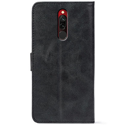 Чохол-книжка Crazy Horse Clasic для Xiaomi Redmi 8 Grafit (Front)